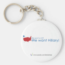 US_VP_RedAndBlue Llavero Personalizado