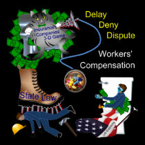 US Workers' Compensation 3-D Game Print posters
