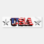 USA 1 with Stars Bumper Sticker