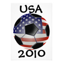USA 2010 Party Invitations