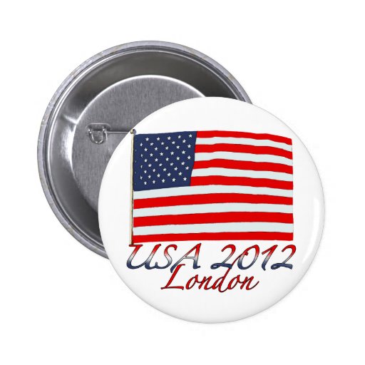 Usa 2012 london button