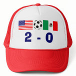 USA 2, Mexico 0 hats