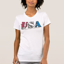 USA 2 sided 2 t-shirts