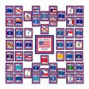 USA 50 STATE FLAGS WHITE/556 posters by JOSEPHINEB3 USA 50 STATE FLAGS WHITE/556 posters