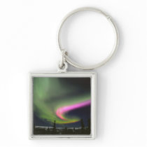 USA, Alaska, Chena Hot Springs. Aurora 2 Key Chains