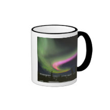 USA, Alaska, Chena Hot Springs. Aurora 2 Mugs