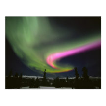 USA, Alaska, Chena Hot Springs. Aurora 2 Postcards