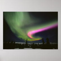 USA, Alaska, Chena Hot Springs. Aurora 2 Posters