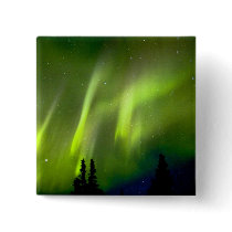 USA, Alaska, Chena Hot Springs. Aurora 3 Button