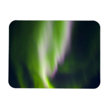 USA, Alaska, Chena Hot Springs. Aurora Borealis Rectangular Magnet