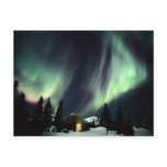 USA, Alaska, Chena Hot Springs. Aurora Post Card