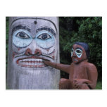 USA, Alaska, Ketchikan, Totem Heritage Center, Postcards