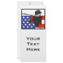 USA american baseball vector design Full Color Rack Card