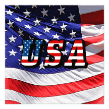 USA - American Flag Announcement