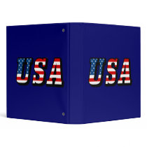USA - American Flag Binders