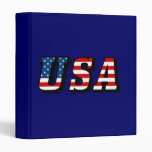 USA - American Flag Binders