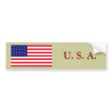 USA - American Flag bumper stickers by TheFlagStore USA - American Flag bumper stickers