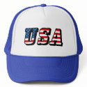 USA - American Flag Mesh Hat