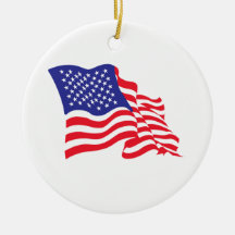 USA/American Flag Ornaments
