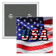 USA - American Flag Pin