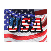 USA - American Flag Post Card