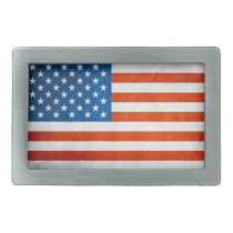 USA American Pride Oval Belt Buckle