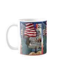 USA  American Symbols Coffee Mugs