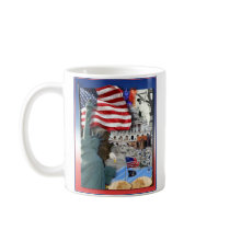 USA American Symbols Mug