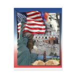 USA  American Symbols Post Card