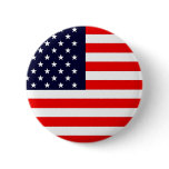 USA AMERICAN US FLAG Series Pinback Button