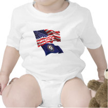 USA and Kentucky Flag Creeper