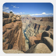 USA, Arizona, Grand Canyon National Park, Square Stickers