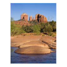 USA, AZ, Cathedral Rocks at Red Rock Crossing Post Cards