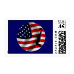 usa basketball postage stamp