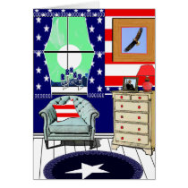 USA Bedroom cards by Marina41 USA Bedroom cards