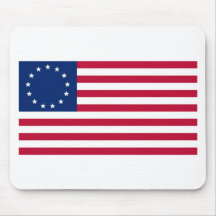 USA Betsy Ross Flag Mousepads