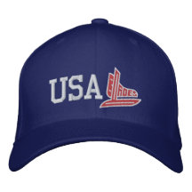 USA Blades Embroidered Baseball Cap
