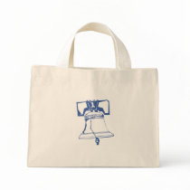 USA-Blue Liberty Bell bags