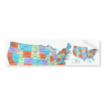 Usa Bumper Sticker