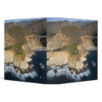 USA. California. Big Sur. Bixby Bridge Vinyl Binder