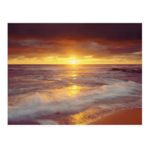 USA, California, San Diego. Sunset Cliffs beach Postcards