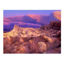 USA, California. View from Zabriske Point of Postcard