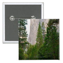 USA, California, Yosemite National Park, El 4 Pinback Button