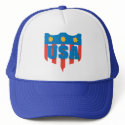 USA Chevron hats by unitedshirts USA Chevron hats