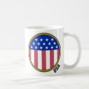 USA-Circular Flag mugs by redwhiteandblue USA-Circular Flag mugs