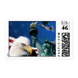 USA COLLAGE POSTAGE