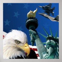 USA COLLAGE PRINT
