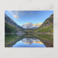 USA, Colorado, Maroon Bells-Snowmass Post Card