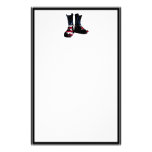 USA Combat Boots Stationery Paper