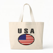 Usa cool flag design! canvas bag